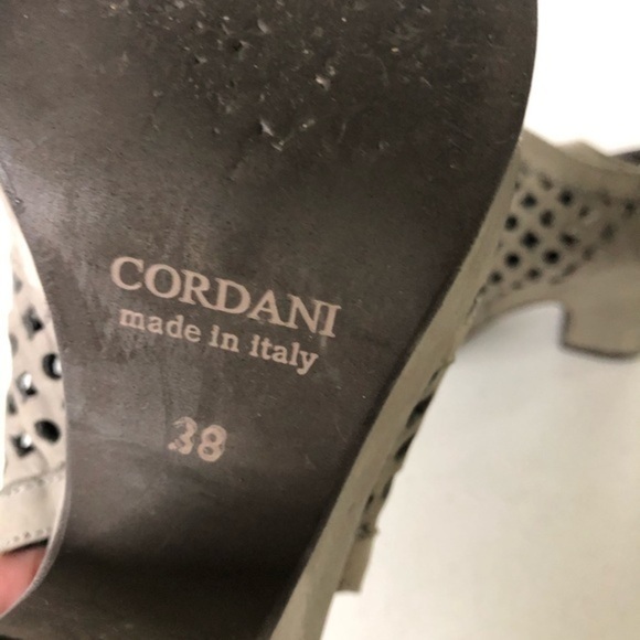 CORDANI wedge sandals size 38 - Picture 8 of 10